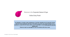 Desktop Screenshot of corporate-gamesonline.com