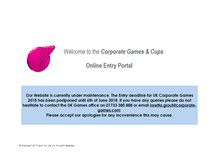 Tablet Screenshot of corporate-gamesonline.com